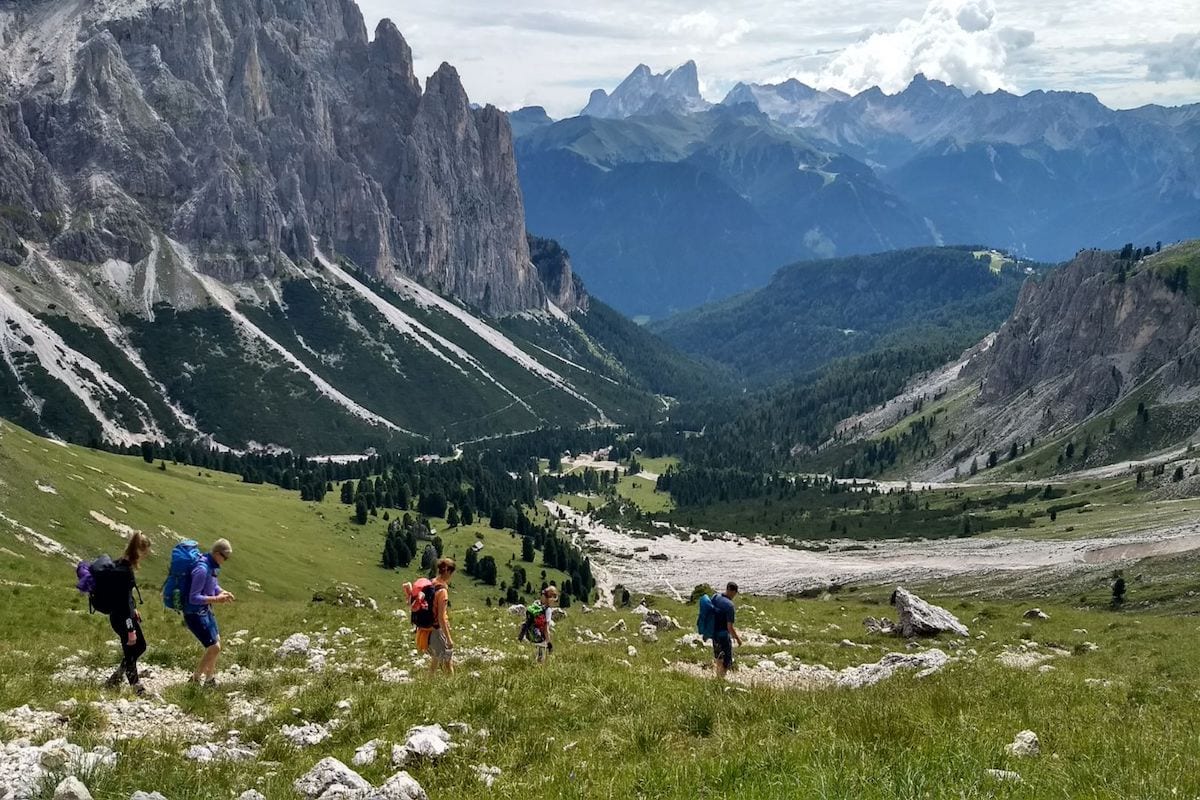 Dolomiti di Fassa Familietrekking