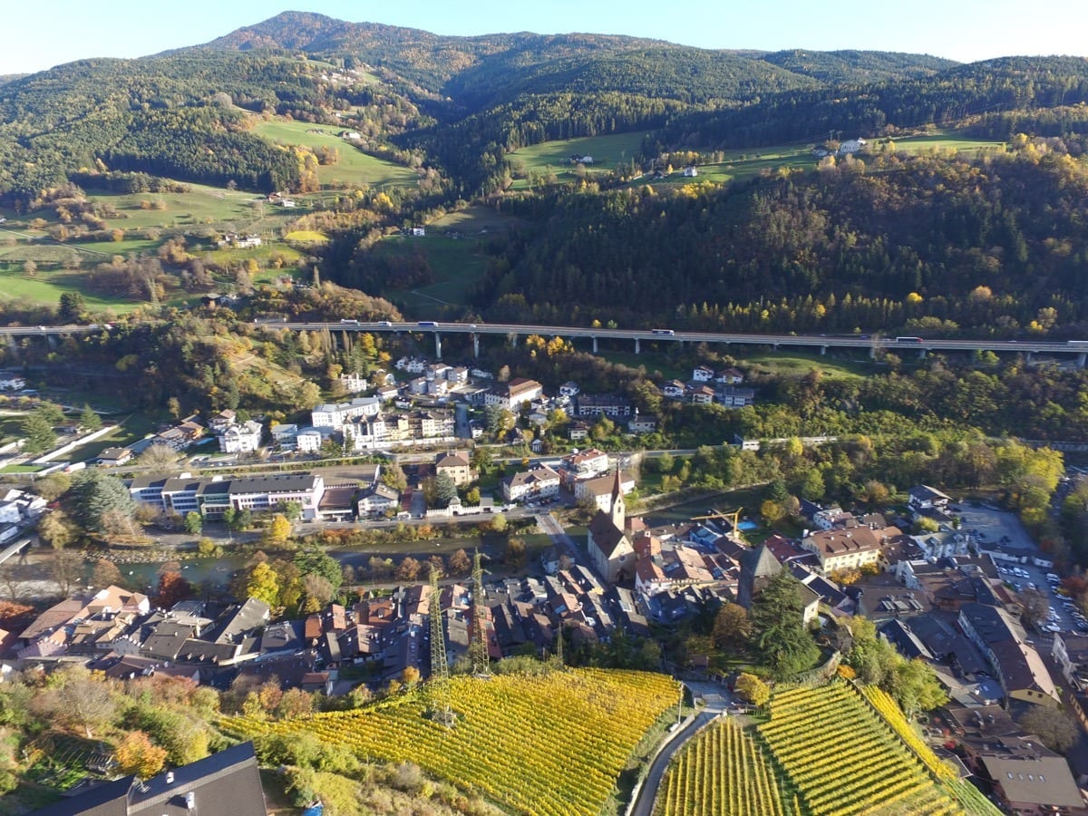 Südtiroler wein- und kastanienweg