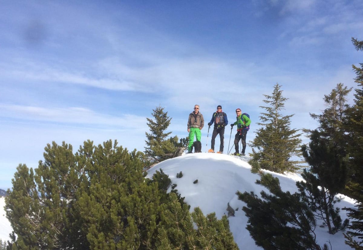 Sneeuwschoenwandelen, Tannheimertal