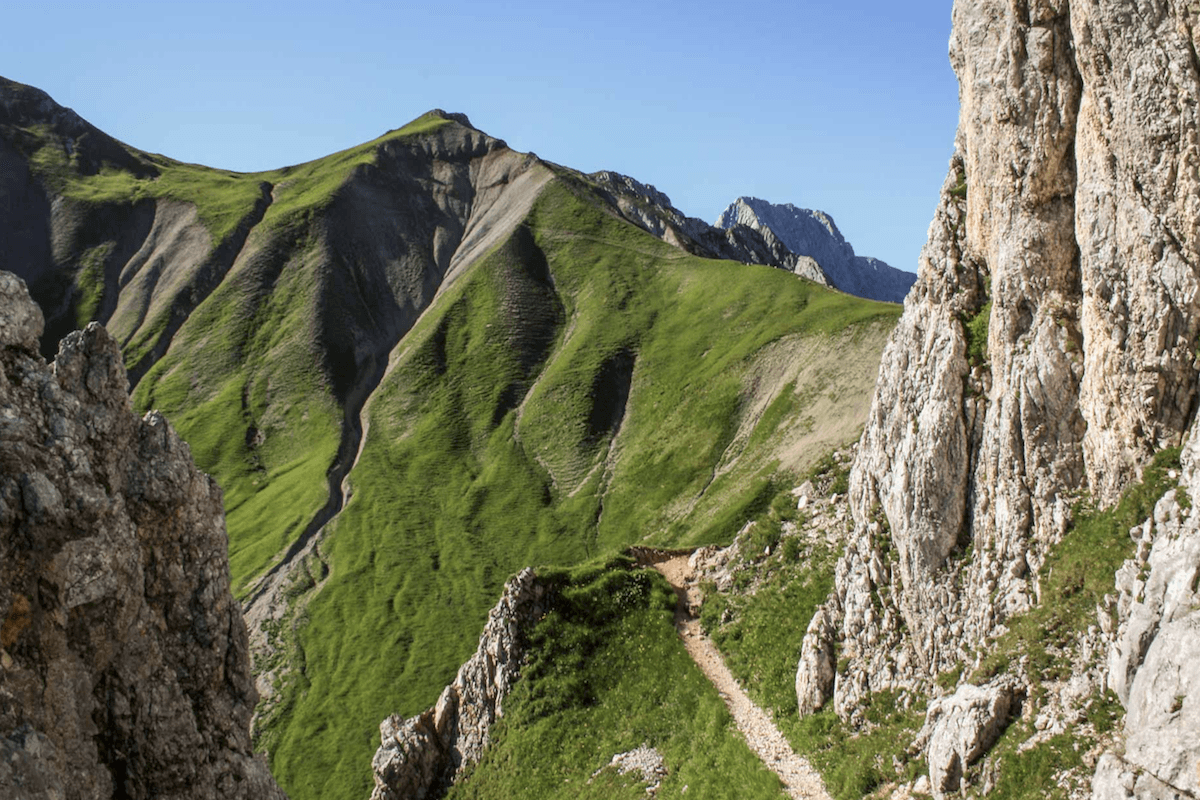 van de Zugspitze naar Merano