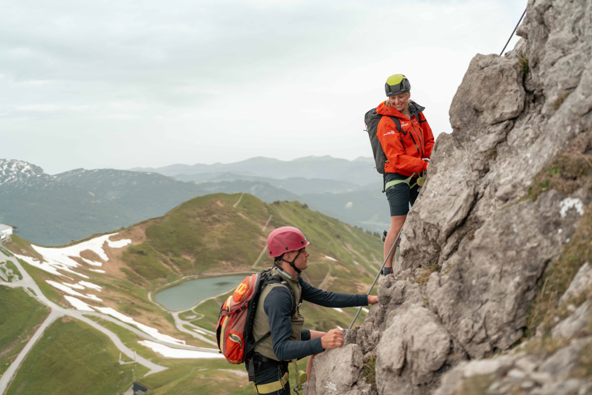 Basiscursus Klettersteigen Kleinwalsertal