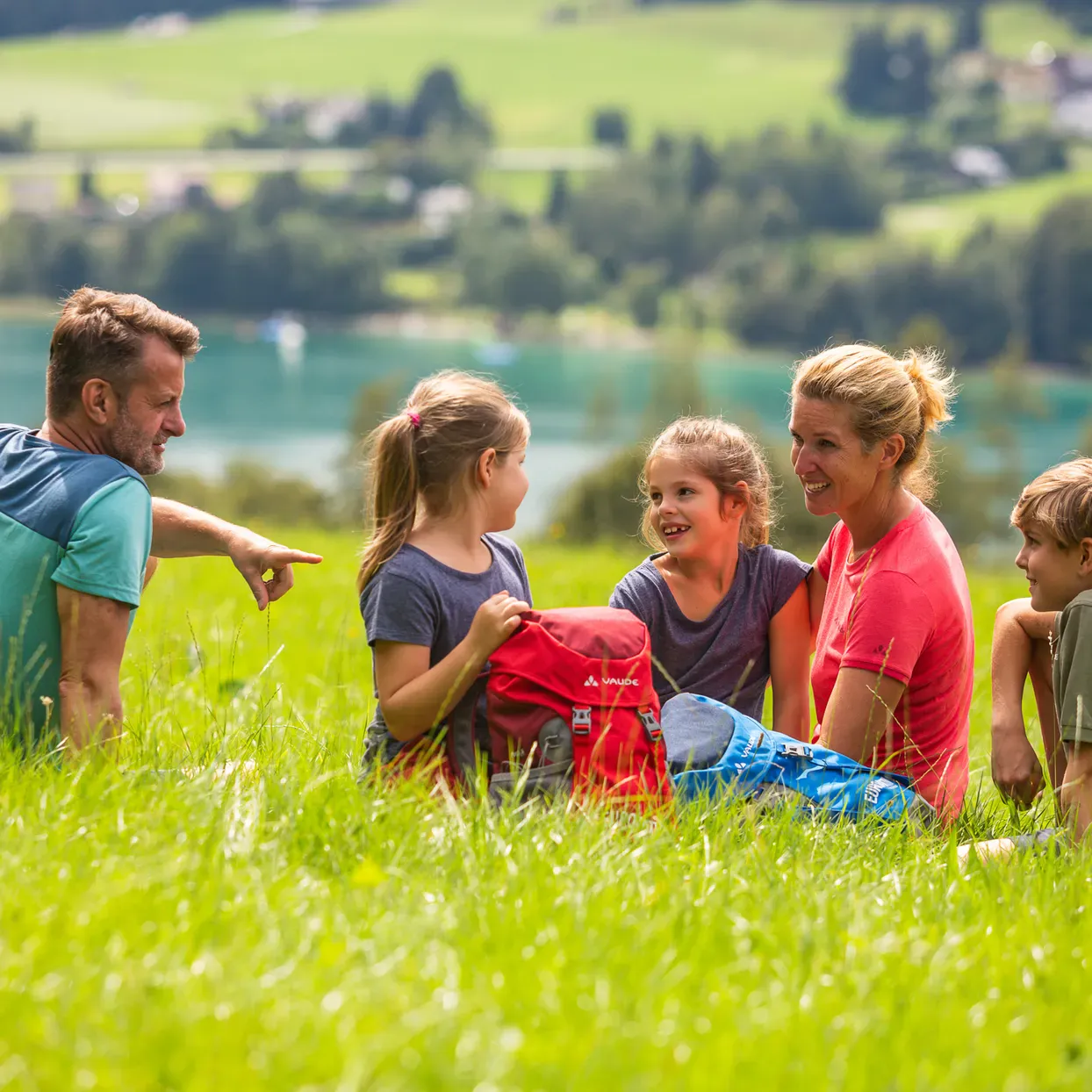 Almwandelingen Salzkammergut Family