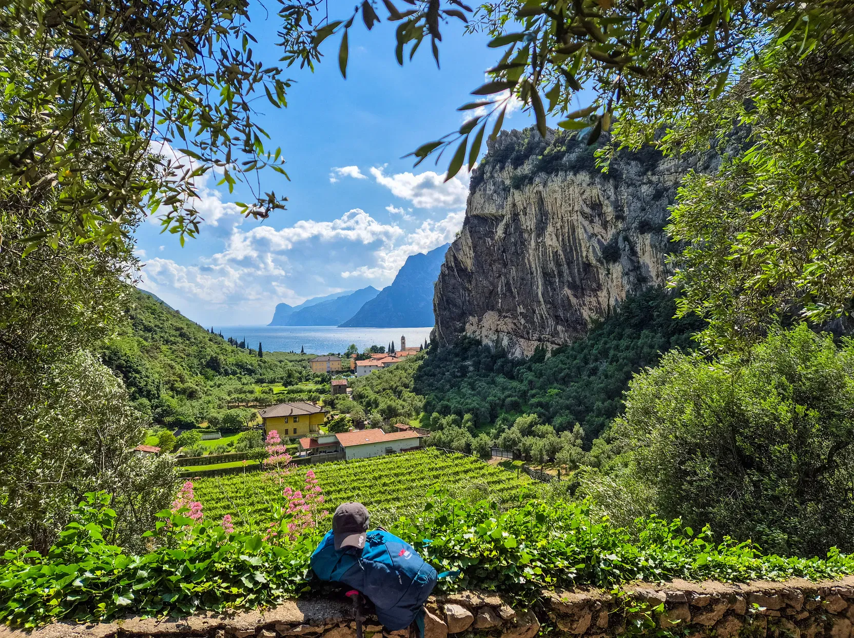 Wandelen rond het Gardameer