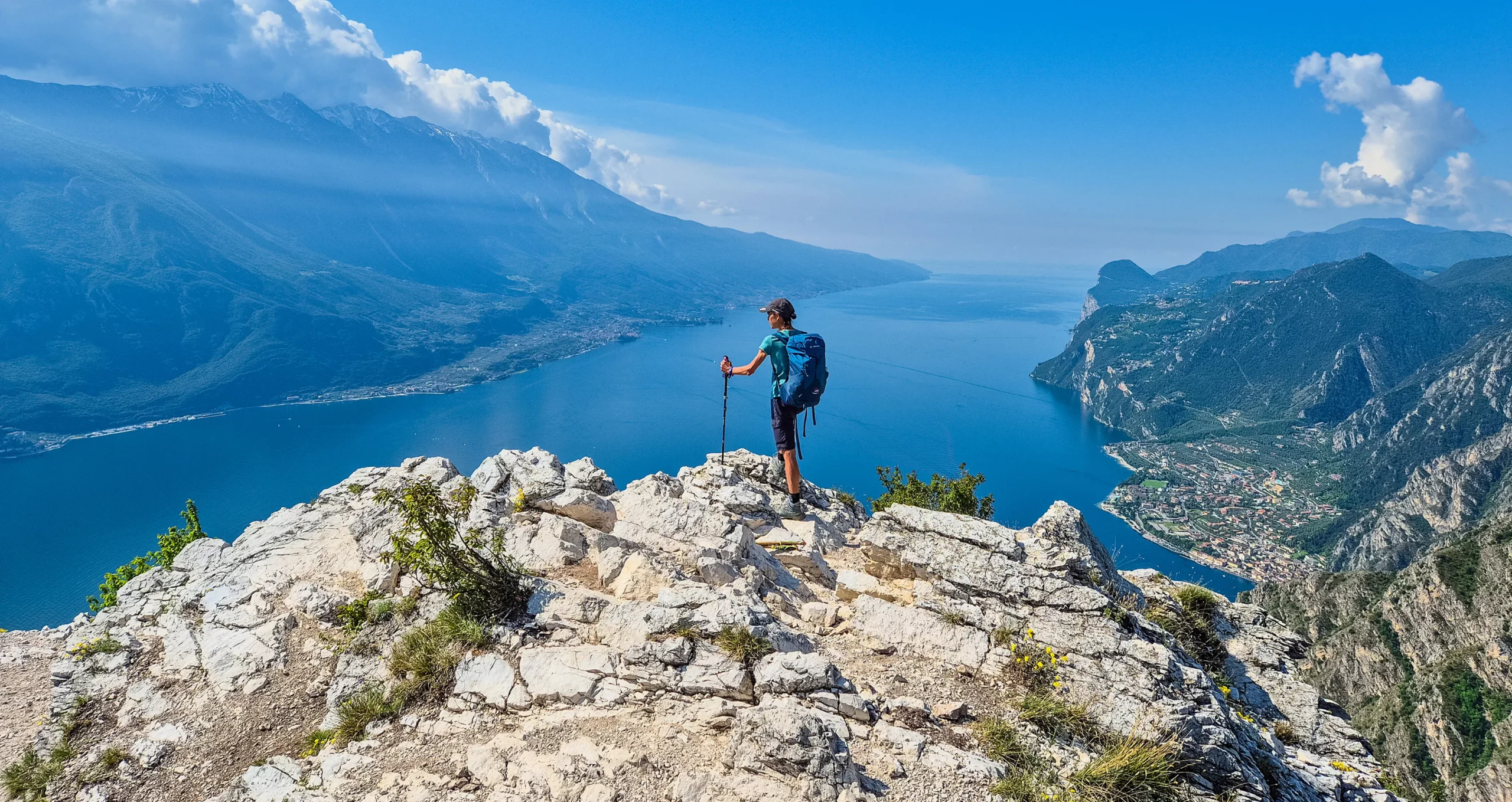 Wandelen rond het Gardameer