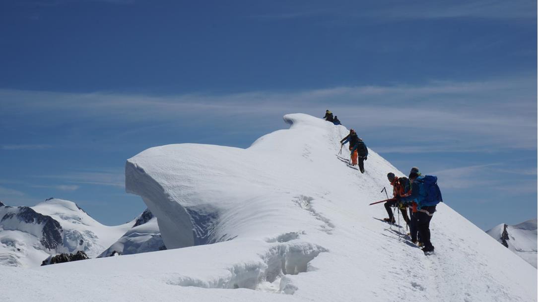 Hoogalpiene tour Monte Rosa