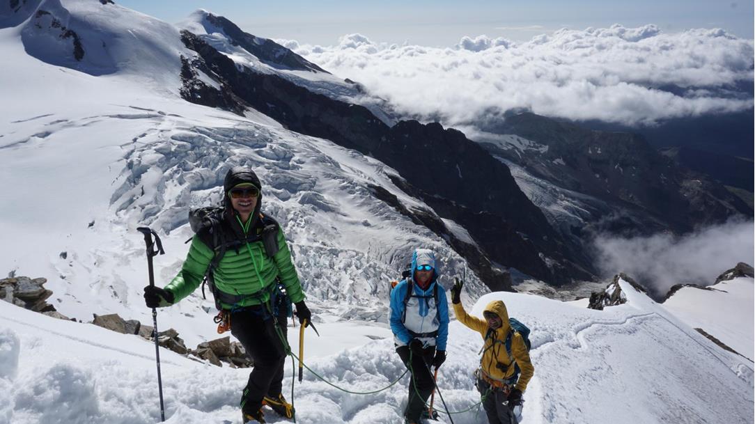 Hoogalpiene tour Monte Rosa
