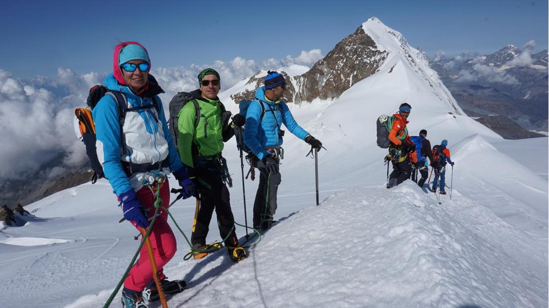 Hoogalpiene tour Monte Rosa