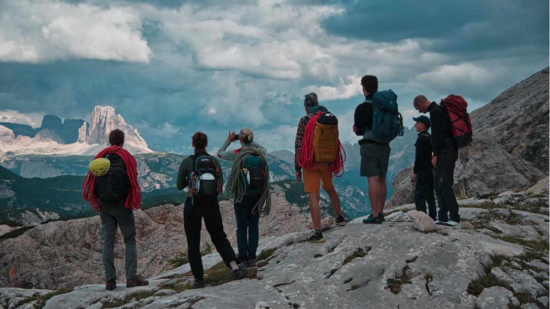 Klimcursus op de alm, Dolomieten