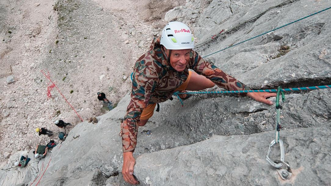 Klimcursus op de alm, Dolomieten