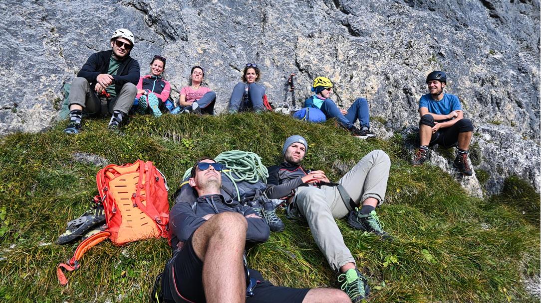 Klimcursus op de alm, Dolomieten